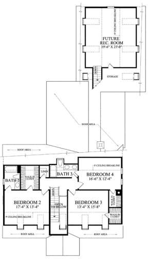 Floorplan 2 for House Plan #7922-00162