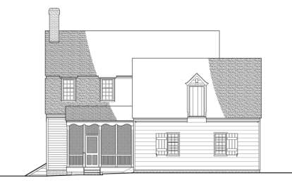 Colonial House Plan #7922-00163 Additional Photo
