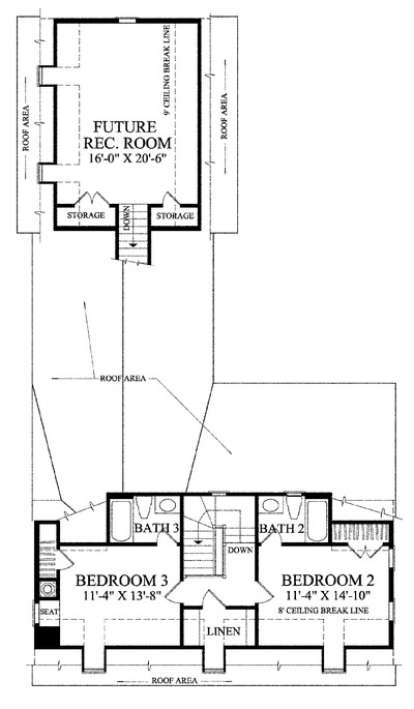 Floorplan 2 for House Plan #7922-00164