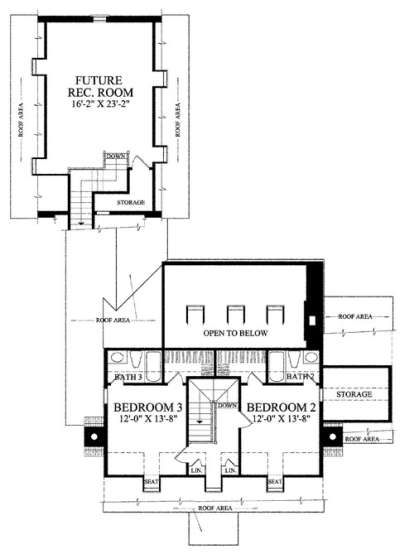 Floorplan 2 for House Plan #7922-00166