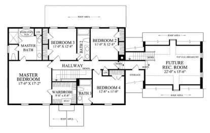 Floorplan 2 for House Plan #7922-00167