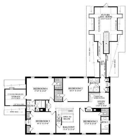 House Plan House Plan #15102 Drawing 2