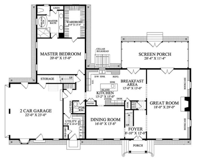 House Plan House Plan #15103 Drawing 1