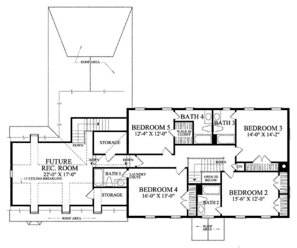 Floorplan 2 for House Plan #7922-00169