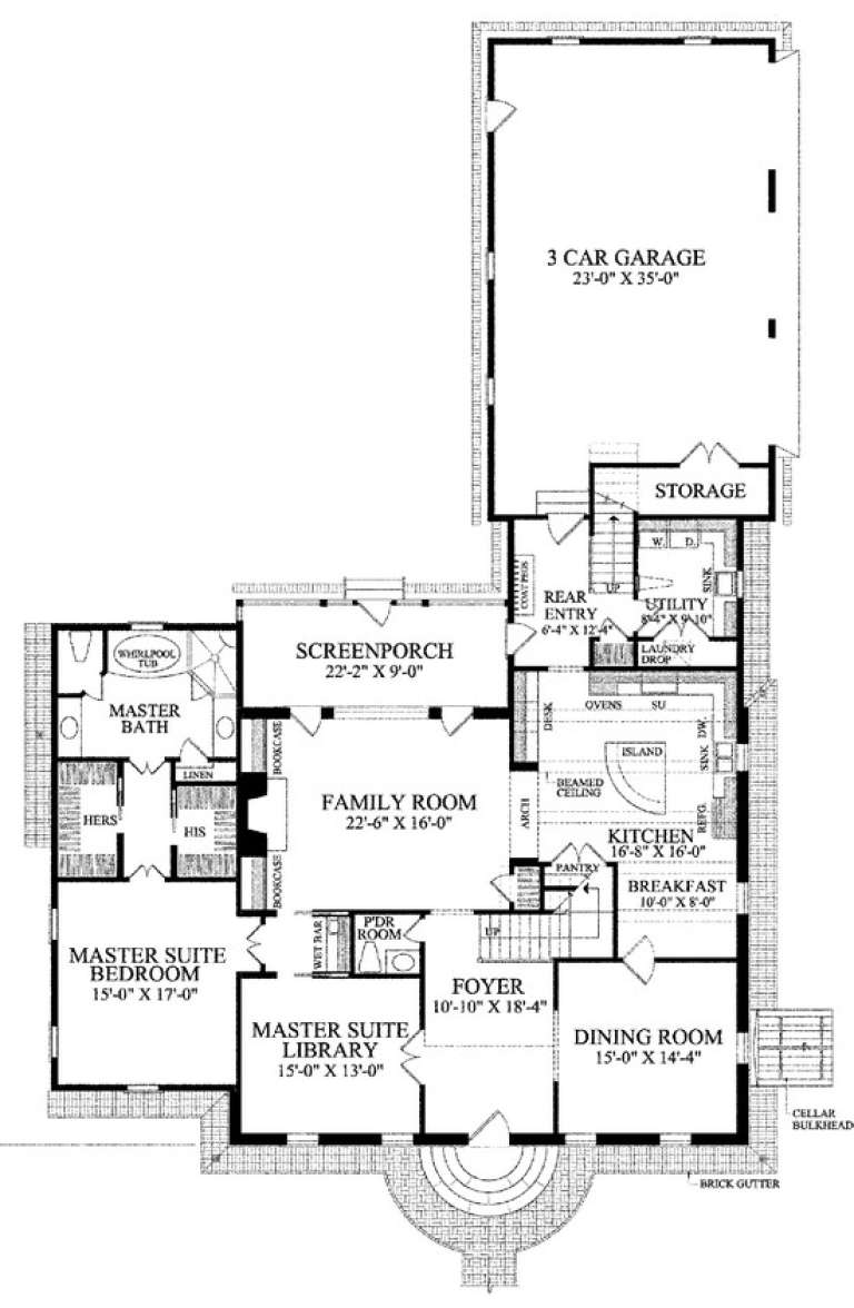 House Plan House Plan #15104 Drawing 1