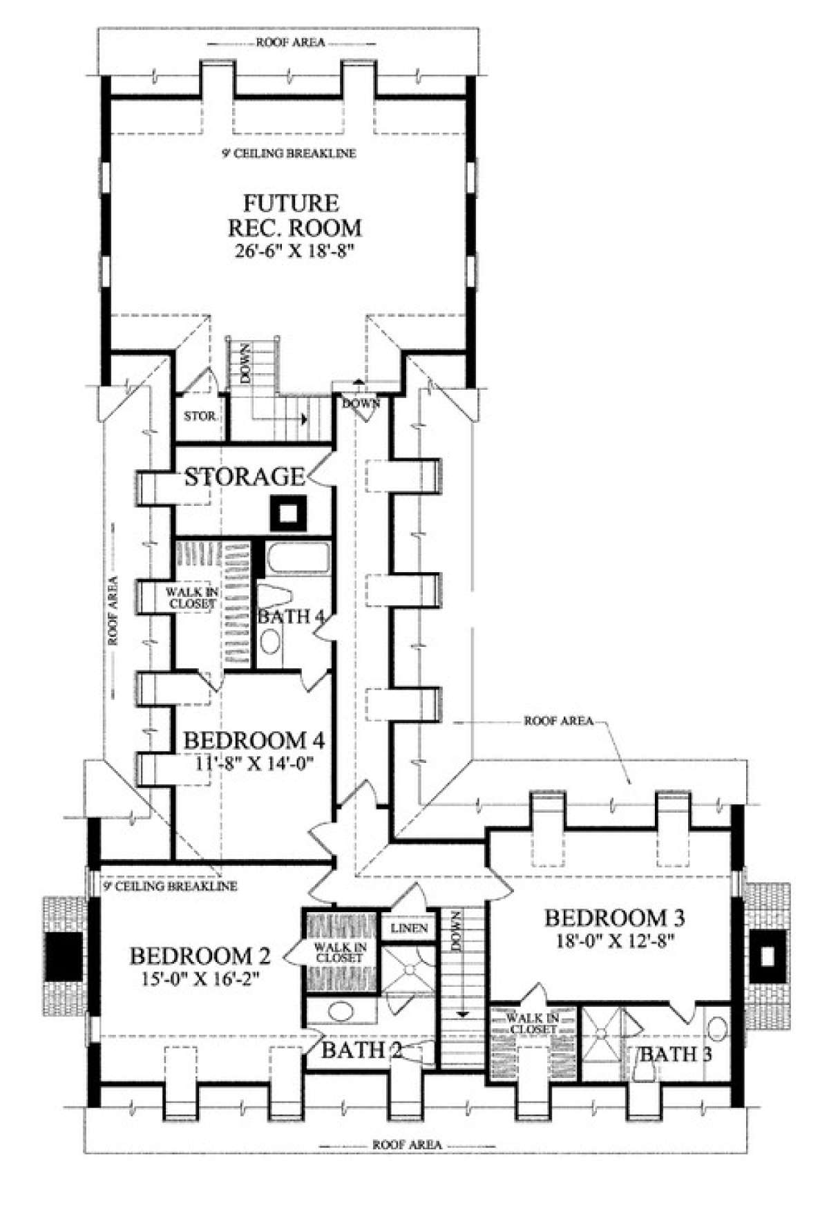 Floorplan 2 for House Plan #7922-00171