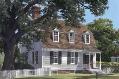 Traditional House Plan #7922-00173 Elevation Photo