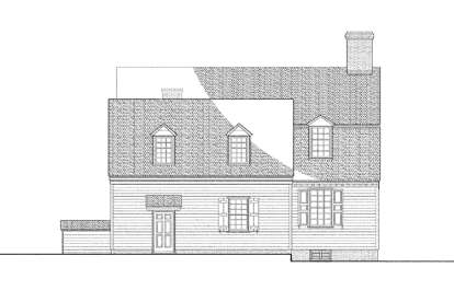 Traditional House Plan #7922-00173 Elevation Photo