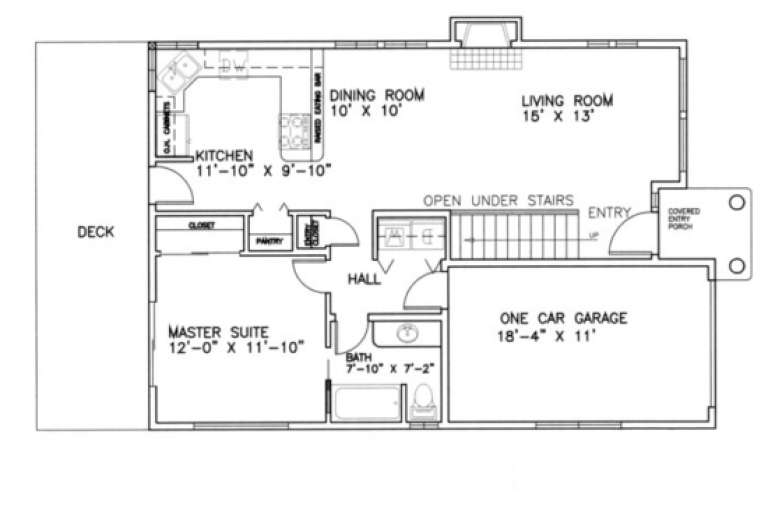 House Plan House Plan #1512 Drawing 1