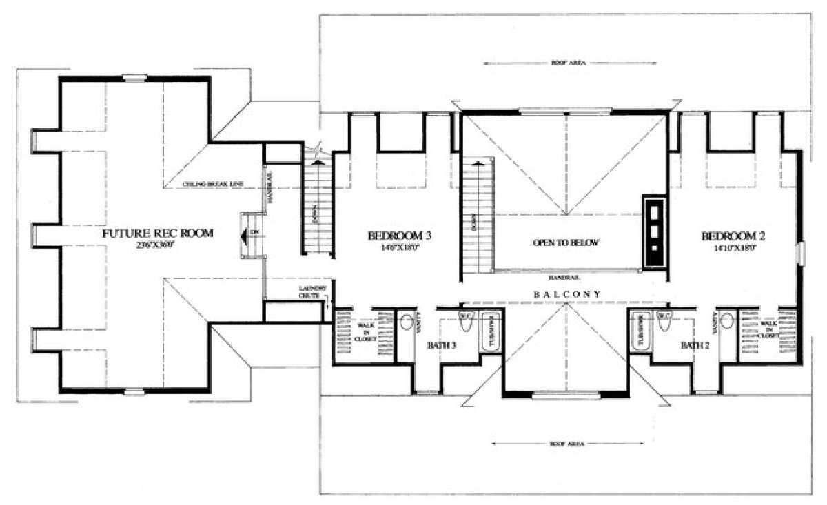 Floorplan 2 for House Plan #7922-00176