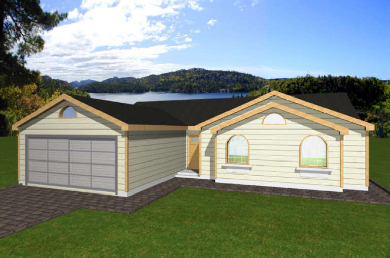 House Plan House Plan #1513 Front Elevation