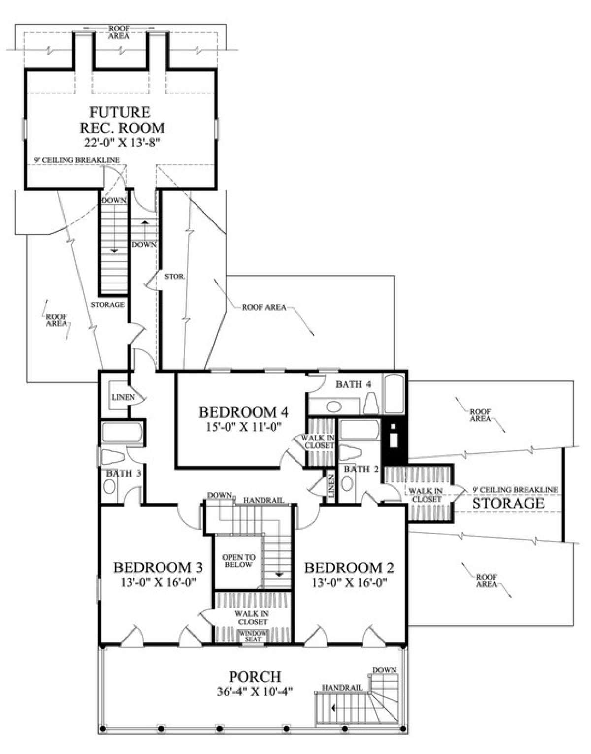 Floorplan 2 for House Plan #7922-00178