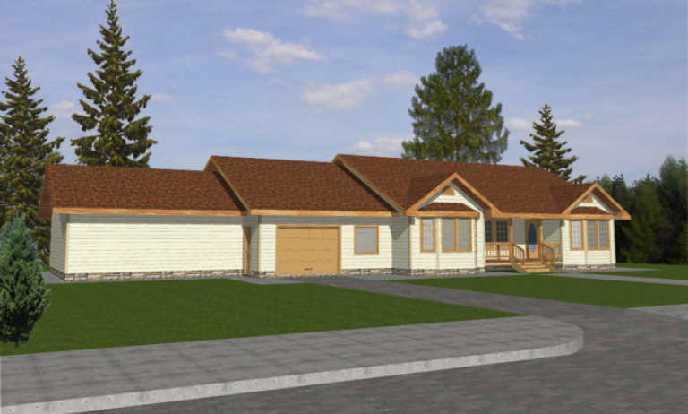 House Plan House Plan #1516 Front Elevation