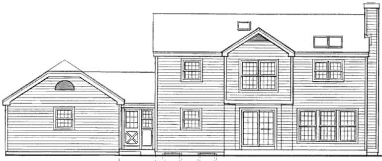 Country House Plan #033-00010 Elevation Photo