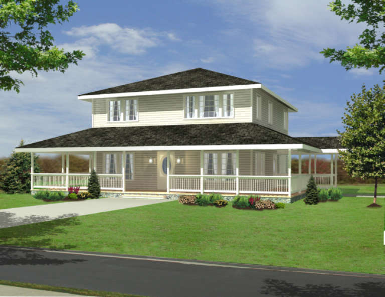 House Plan House Plan #1520 Front Elevation
