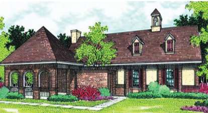 3 Bed, 2 Bath, 1193 Square Foot House Plan - #048-00024