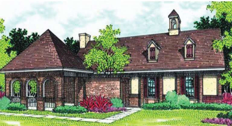 House Plan House Plan #1521 Front Elevation