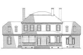 Georgian House Plan #7922-00180 Elevation Photo