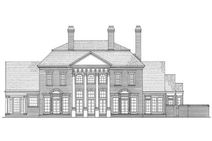 Traditional House Plan #7922-00181 Elevation Photo