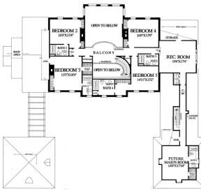Floorplan 2 for House Plan #7922-00181