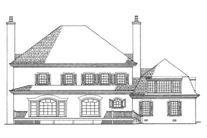 Georgian House Plan #7922-00182 Elevation Photo