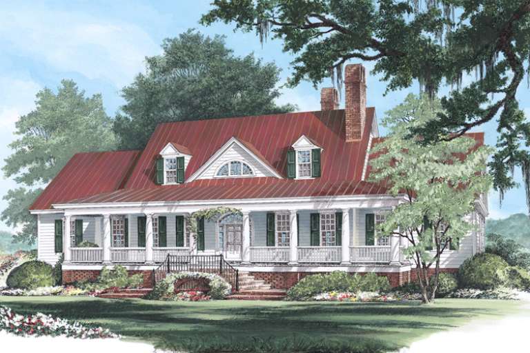 House Plan House Plan #15215 Front Elevation