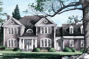 Traditional House Plan #7922-00185 Elevation Photo