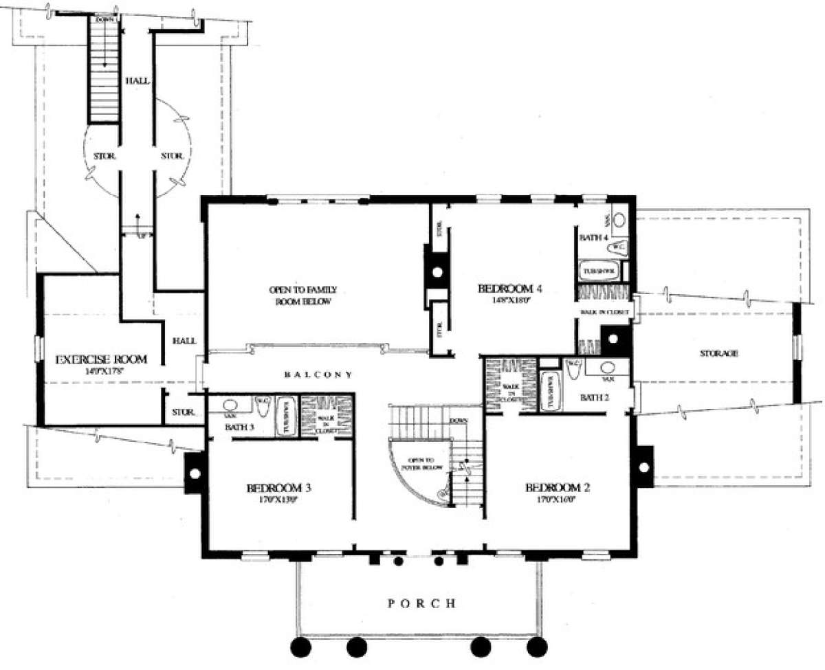 Floorplan 2 for House Plan #7922-00189