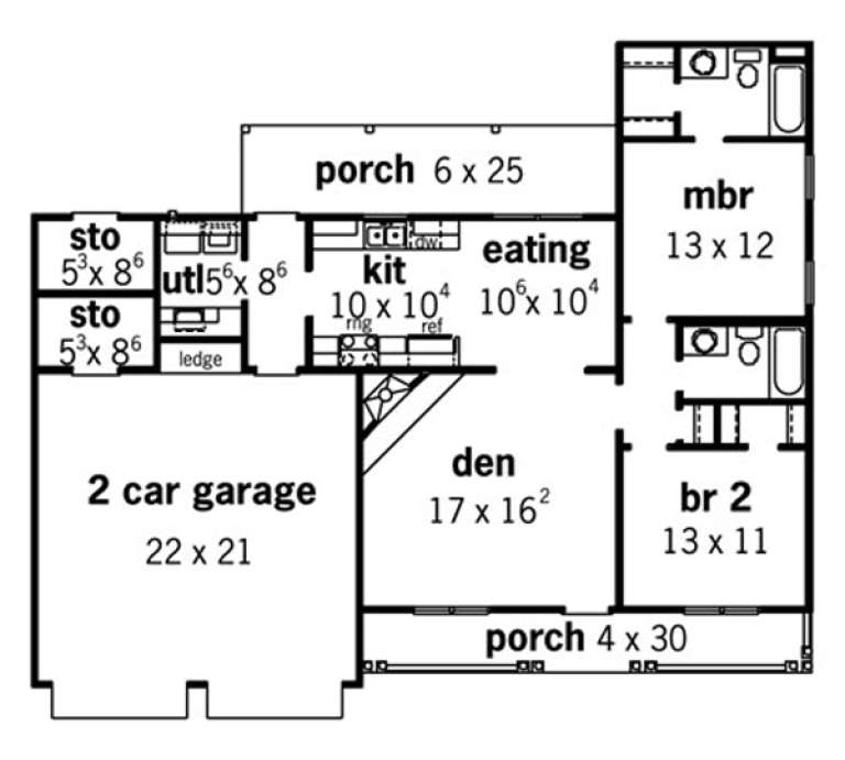 House Plan House Plan #15226 Drawing 1
