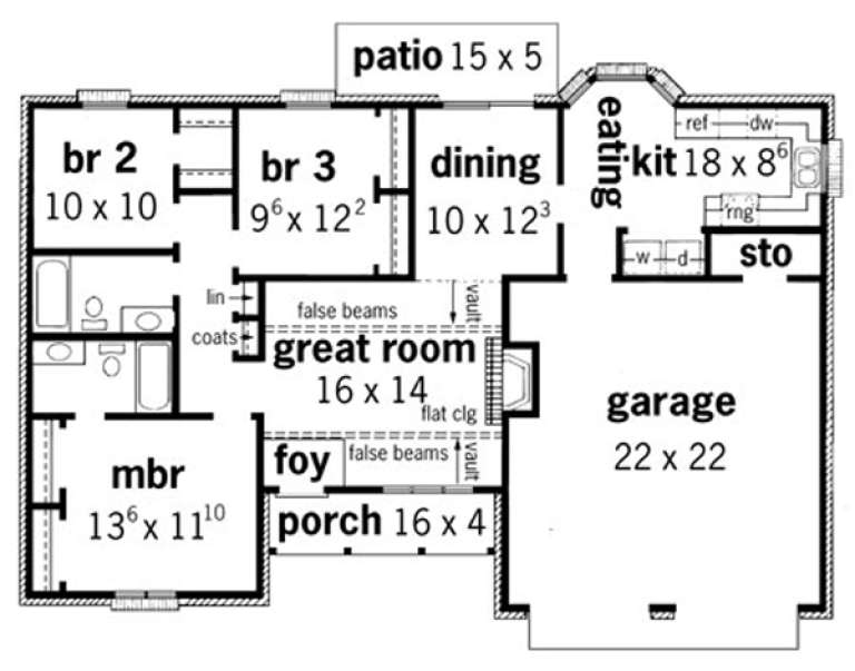 House Plan House Plan #15231 Drawing 1
