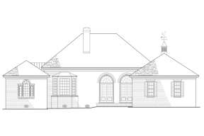 Traditional House Plan #7922-00190 Elevation Photo