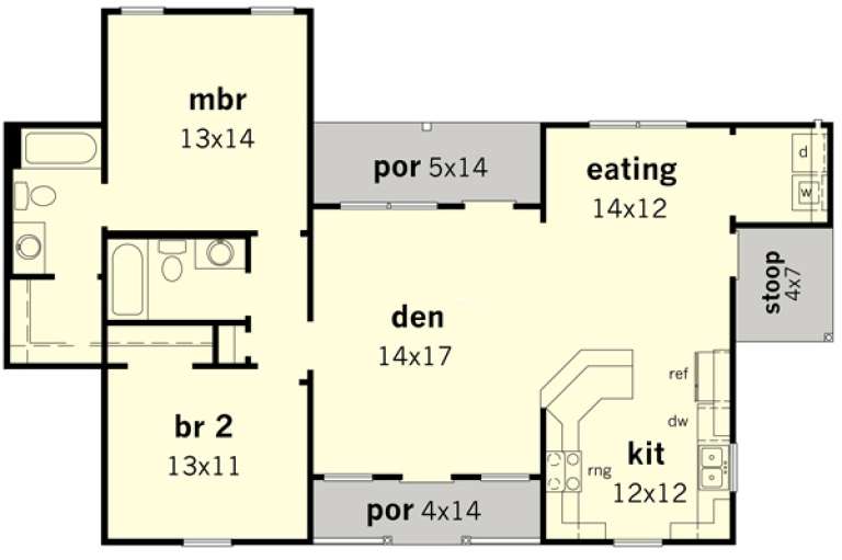 House Plan House Plan #15248 Drawing 1