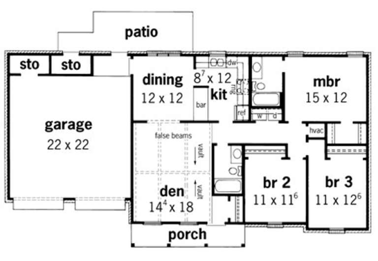 House Plan House Plan #15250 Drawing 1