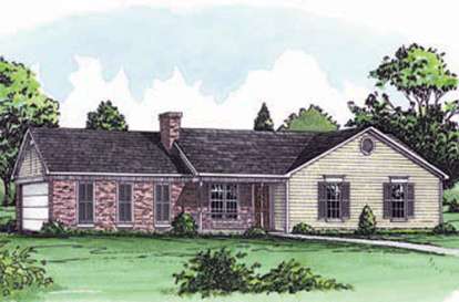 Country House Plan #9035-00024 Elevation Photo