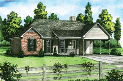 Traditional House Plan #9035-00032 Elevation Photo