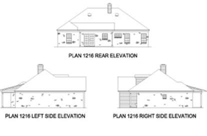 Ranch House Plan #9035-00034 Elevation Photo