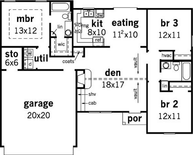 House Plan House Plan #15262 Drawing 1
