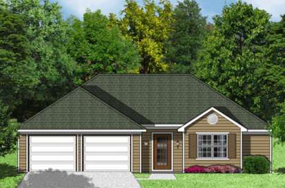 Southern House Plan #9035-00039 Elevation Photo