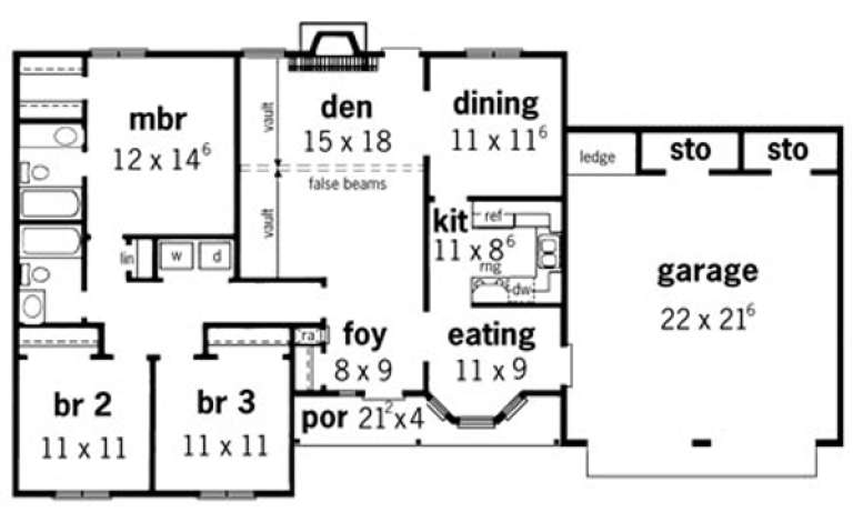 House Plan House Plan #15267 Drawing 1