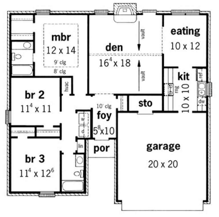 House Plan House Plan #15269 Drawing 1