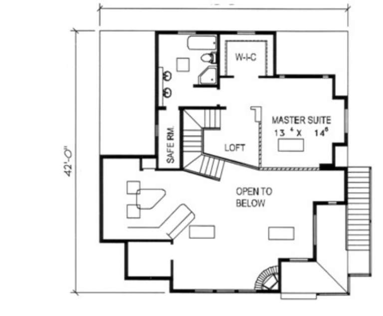 House Plan House Plan #1527 Drawing 3
