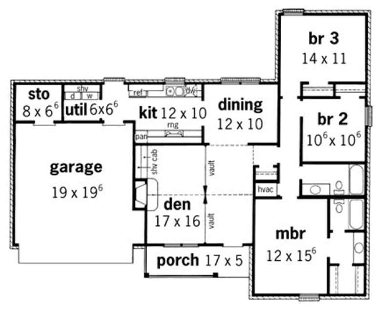 House Plan House Plan #15270 Drawing 1