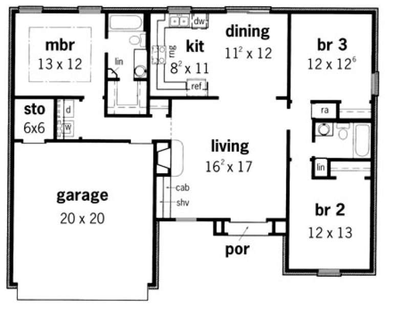 House Plan House Plan #15272 Drawing 1