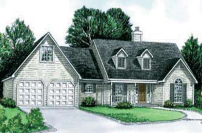 Southern House Plan #9035-00046 Elevation Photo