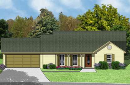 Southern House Plan #9035-00049 Elevation Photo