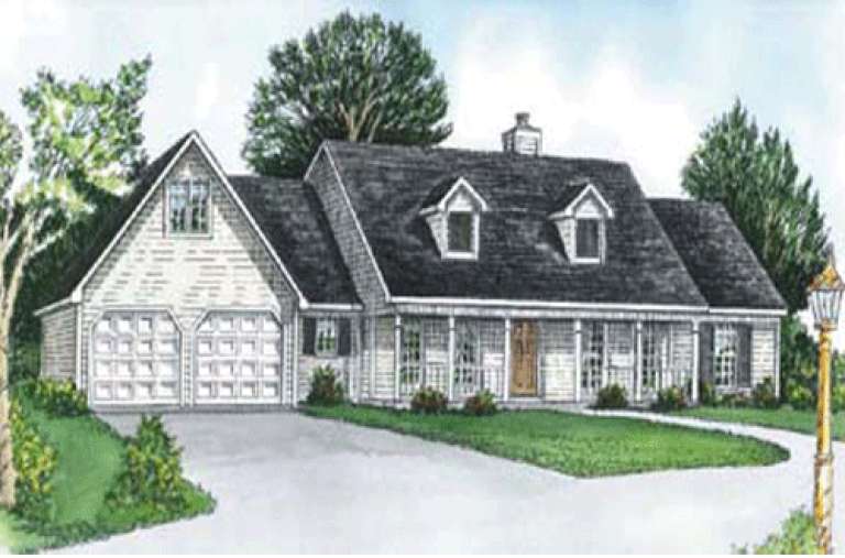 Country House Plan #9035-00056 Elevation Photo