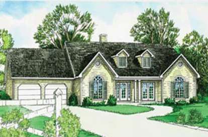 Country House Plan #9035-00058 Elevation Photo