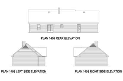 Country House Plan #9035-00058 Elevation Photo