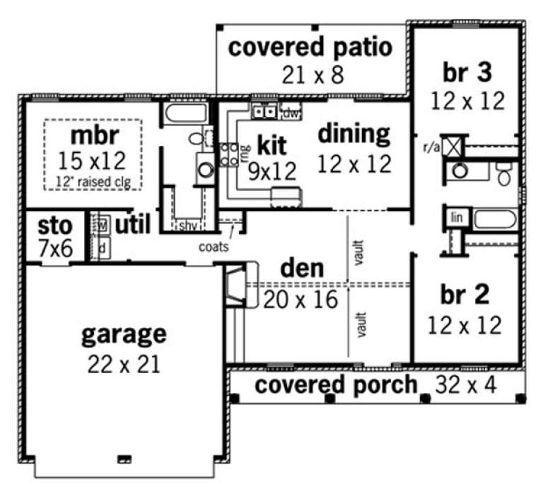 House Plan House Plan #15288 Drawing 1