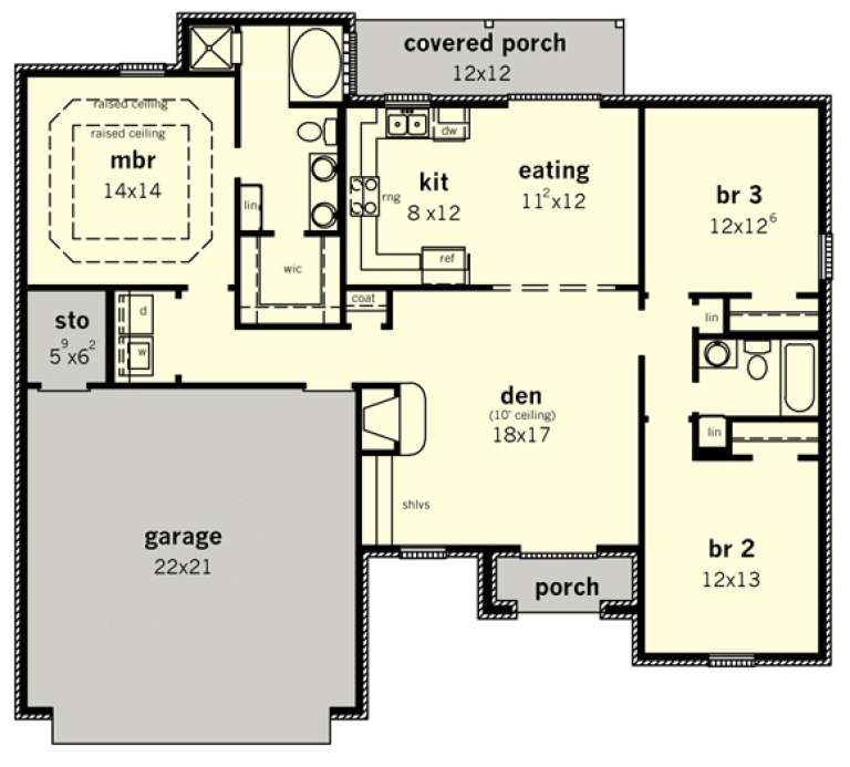 House Plan House Plan #15289 Drawing 1